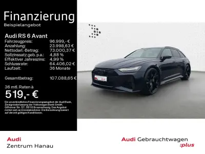 Usata Audi RS6 Sport 600 CV (441 kW) 2023 Blu Station wagon