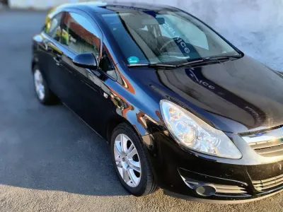 Gebraucht Opel Corsa 80 PS (58 kW) 2008 Schwarz Kleinwagen