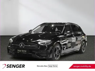 Brugt Mercedes C180 AMG 170 HK (125 kW) 2023 Sort Stationcar