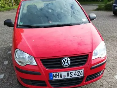 Gebraucht VW Polo Trendline 60 PS (44 kW) 2008 Rot Kleinwagen