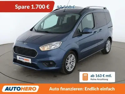 Używany Ford Tourneo Courier Titanium 101 KM (74 kW) 2020 Niebieski Minivan