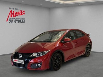 Passion red p. (metallic) Gebraucht 2015 Honda Civic Elegance Limousine | 13.670 € (Etwas zu teuer)