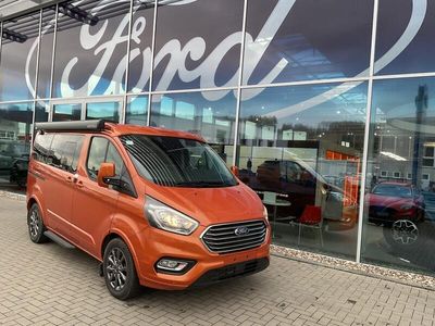 Lackierung metallic "hokkaidoorange" orange Gebraucht 2023 Ford Transit Custom Nugget Van | 62.890 € (Teuer)