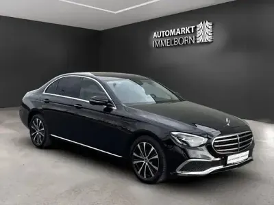 Gebraucht Mercedes E300 Exclusive 320 PS (235 kW) 2021 Schwarz/baltic black Limousine