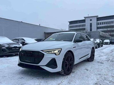 Gebraucht Audi e-tron Black Edition 230 kW (313 PS) 2022 Weiß SUV