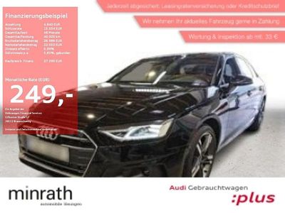 Brillantschwarz Gebraucht 2023 Audi A4 Sport Kombi | 27.390 € (Guter Preis)