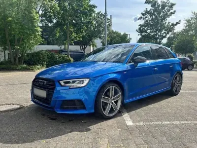 Gebraucht Audi A3 Sportback S-Line 150 PS (110 kW) 2017 Blau Kleinwagen