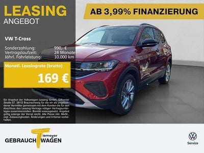 Gebraucht VW T-Cross Goal 116 PS (85 kW) 2025 Rot SUV