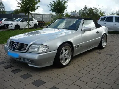 Gebraucht Mercedes 280 192 PS (141 kW) 1994 Silber Cabrio