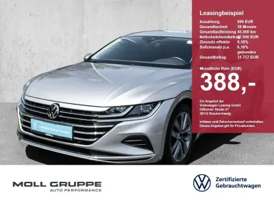 Gebraucht VW Arteon Elegance 150 PS (110 kW) 2023 Pyritsilber (metallic) Kombi