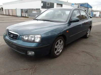 Brugt Hyundai Elantra GLS 107 HK (78 kW) 2001 Blå Sedan