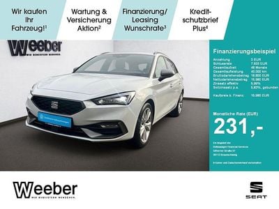 Gebraucht Seat Leon FR 131 PS (96 kW) 2021 Weiß Kombi