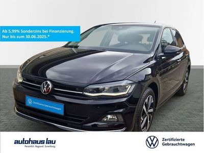 Gebraucht VW Polo Highline 110 PS (80 kW) 2020 Deepblackperleffekt Kleinwagen