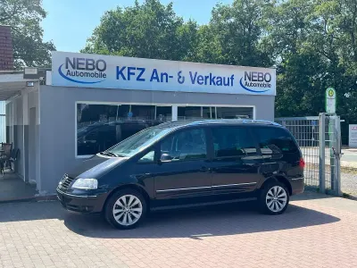 Gebraucht VW Sharan Trendline 140 PS (102 kW) 2007 Schwarz Van / Kleinbus