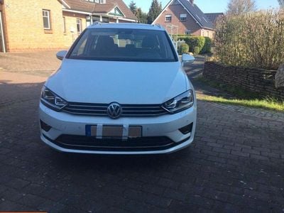 Gebraucht VW Golf Sportsvan Highline 150 PS (110 kW) 2015 Weiß Van / Kleinbus