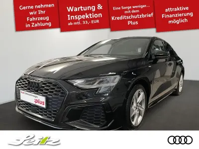 Gebraucht Audi A3 S-Line 110 PS (80 kW) 2020 Schwarz Limousine