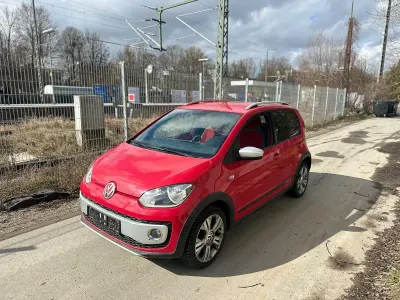 Gebraucht VW up! 75 PS (55 kW) 2015 Rot Kleinwagen