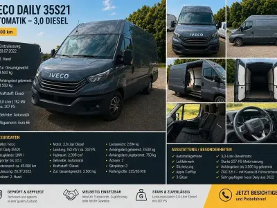 Gebraucht Iveco Daily 207 PS (152 kW) 2022 Grau Limousine