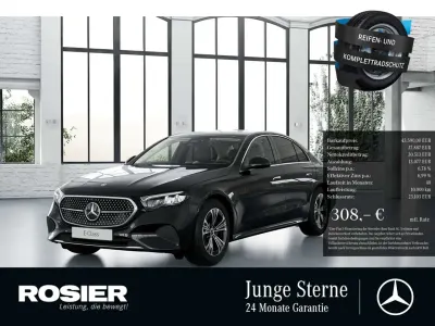 Gebraucht Mercedes E200 Advanced 204 PS (150 kW) 2025 Schwarz / obsidianschwarz Limousine