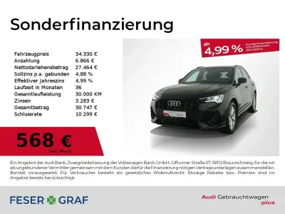 Usata Audi Q3 S-Line 150 CV (110 kW) 2024 Nero SUV