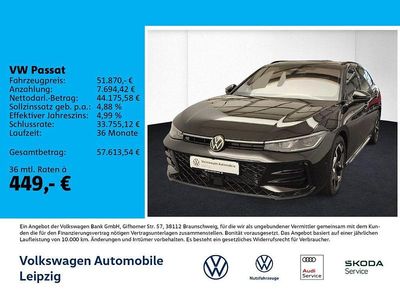 Gebraucht VW Passat R-line 193 PS (141 kW) 2025 Schwarz Limousine