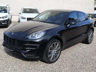Gebraucht Porsche Macan Turbo 400 PS (294 kW) 2015 Tiefschwarzmetallic SUV