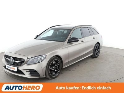 Gebraucht Mercedes C220 AMG line 194 PS (142 kW) 2018 Grau Kombi