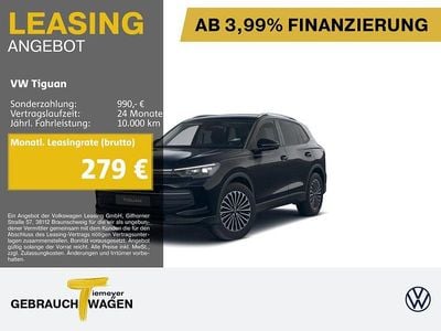 Schwarz Gebraucht 2025 VW Tiguan Goal SUV | 34.820 € (Superpreis)
