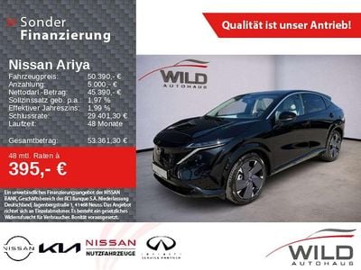 Neu Nissan Ariya 360º 177 kW (242 PS) 2025 Schwarz SUV