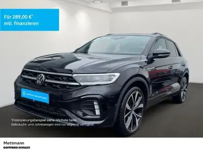 Gebraucht VW T-Roc R-line 150 PS (110 kW) 2022 Schwarz SUV
