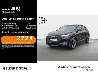 Gebraucht Audi Q4 Sportback e-tron Ambiente 125 kW (170 PS) 2022 Mythosschwarz metallic SUV