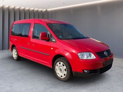 gebraucht VW Caddy Maxi 1.9TDI*7-SITZER*KLIMA*AHK*TÜV 6/25*