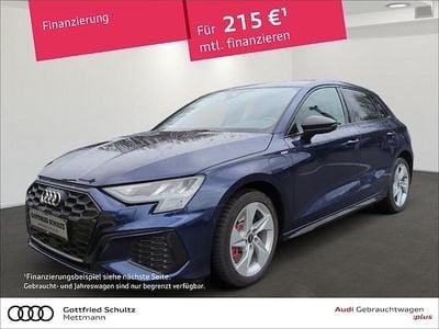 Navarrablau metallic Gebraucht 2023 Audi A3 Sportback e-tron S-Line Kleinwagen | 25.590 € (Superpreis)