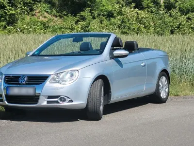 Gebraucht VW Eos 122 PS (89 kW) 2010 Silber Cabrio