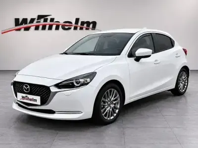 Gebraucht Mazda 2 Sports-Line 90 PS (66 kW) 2022 Arctic white (metallic) Kleinwagen