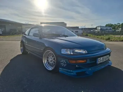 Gebraucht Honda CR-X 160 PS (117 kW) 1990 Blau Kleinwagen
