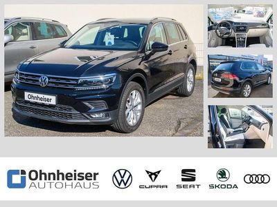 Schwarz metallic Gebraucht 2020 VW Tiguan Highline SUV | 36.450 € (Teuer)