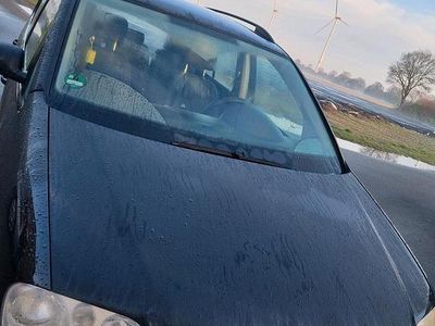 Gebraucht VW Touran 105 PS (77 kW) 2004 Schwarz Van / Kleinbus