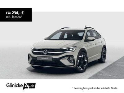 Neu VW Taigo R-line 110 PS (80 kW) 2025 Grau (ascotgrau) SUV