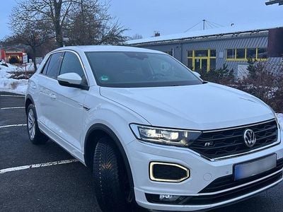 Gebraucht VW T-Roc R-line 150 PS (110 kW) 2020 Weiß SUV
