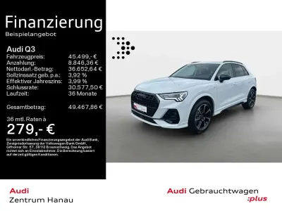 Gebraucht Audi Q3 Business 245 PS (180 kW) 2025 Gletscherweiß metallic SUV