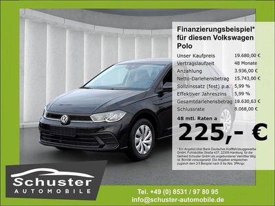 Gebraucht VW Polo Life 95 PS (69 kW) 2025 Schwarz Kleinwagen