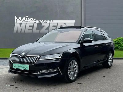 Gebraucht Skoda Superb Style 156 PS (114 kW) 2020 Schwarzmagic perleffekt Kombi