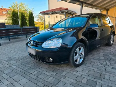 Gebraucht VW Golf VI United 102 PS (75 kW) 2008 Schwarz Kleinwagen