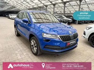 Gebraucht Skoda Karoq Clever 150 PS (110 kW) 2022 Blau SUV