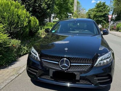 gebraucht Mercedes C400 4matic AMG Line Night Paket Garantie MB100