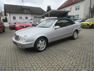 Gebraucht Mercedes CLK320 Elegance 218 PS (160 kW) 1999 Silber Cabrio