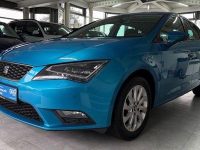 Gebraucht Seat Leon Style 125 PS (91 kW) 2015 Blau Limousine