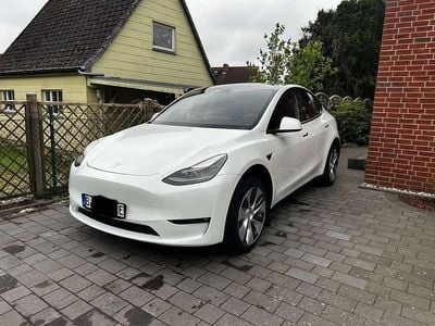 Gebraucht Tesla Model Y Long Range AWD 378 kW (514 PS) 2023 Weiß SUV