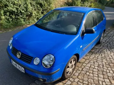 Gebraucht VW Polo Comfortline 64 PS (47 kW) 2002 Blau Kleinwagen